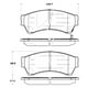 thumbnail image 2 of Pastillas Freno para auto Ford Fusion 2006-2009 Delantero, 2 of 3