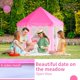 thumbnail image 5 of Tienda de campaña Sumbababy Princess Castle para niñas con guirnaldas de luces, 5 of 6