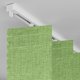 thumbnail image 2 of Cortina AJAZZ blackout de acordeón 110 cm × 200 cm – Verde, 2 of 9