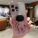 thumbnail image 1 of Gradual Glittering Pink Phone Case With Cartoon Astronaut Holder For,iPhone14/14Plus/14Pro/14ProMax ,iPhone13/13Mini/13Pro/13ProMax ,iPhone12/12Mini/12Pro/12ProMax, ,iPhone11/11Pro/11Pro Max ,iPhoneX, 1 of 3