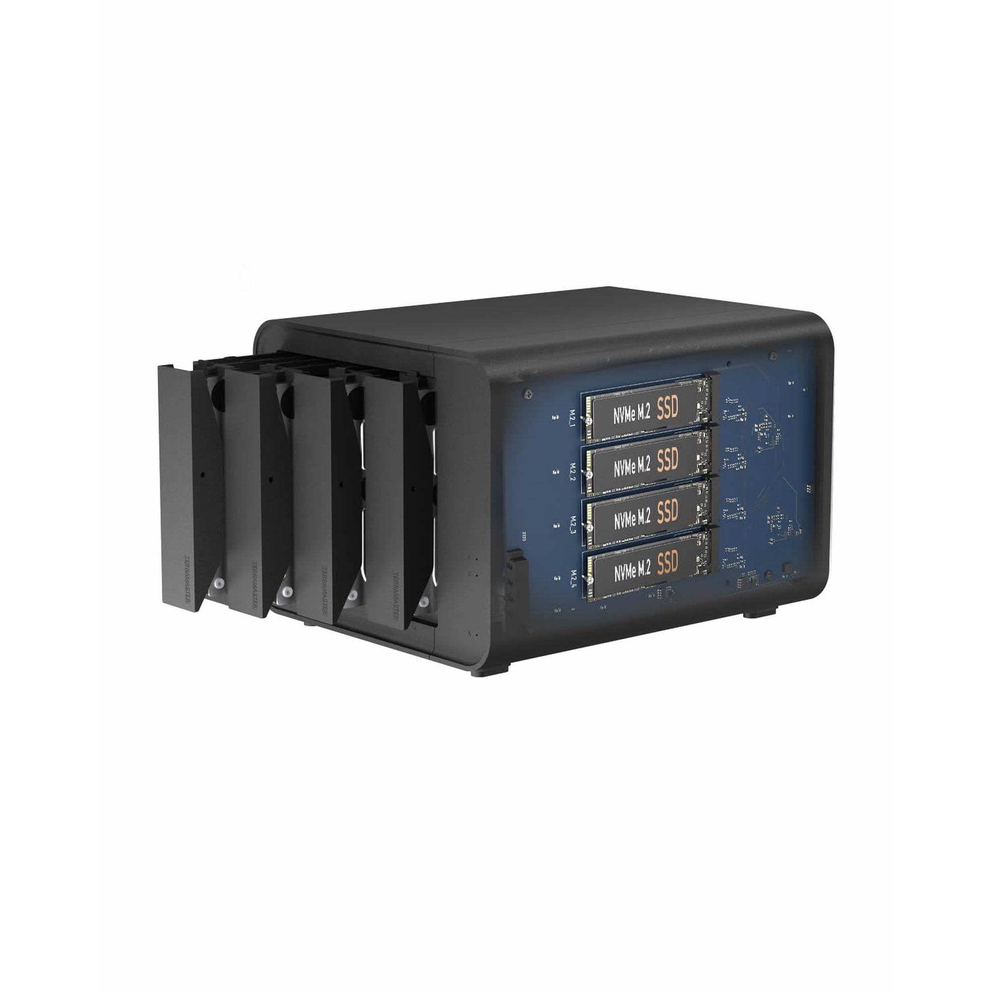 Carcasa De Disco Duro Híbrida Nvme Terramaster D8 Usb 3.2 Gen 2 De 10 Gbps