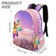 thumbnail image 3 of Las Mascotas Maravilla-theme Backpack, Campus style schoolbag Bookbag with Adjustable Shoulder Straps And Large Zip Compartment, Unisex Travel Bags.42x30x15cm, 3 of 6