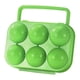 thumbnail image 3 of Caja De Almacenamiento De Huevos Con 6 Compartimentos, Dispensador De Huevos, Ideal Para El Hogar, Mochileros Y Senderismo, Color Verde., 3 of 5
