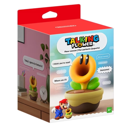 Talking Flower - Flor Parlante - Super Mario Wonder