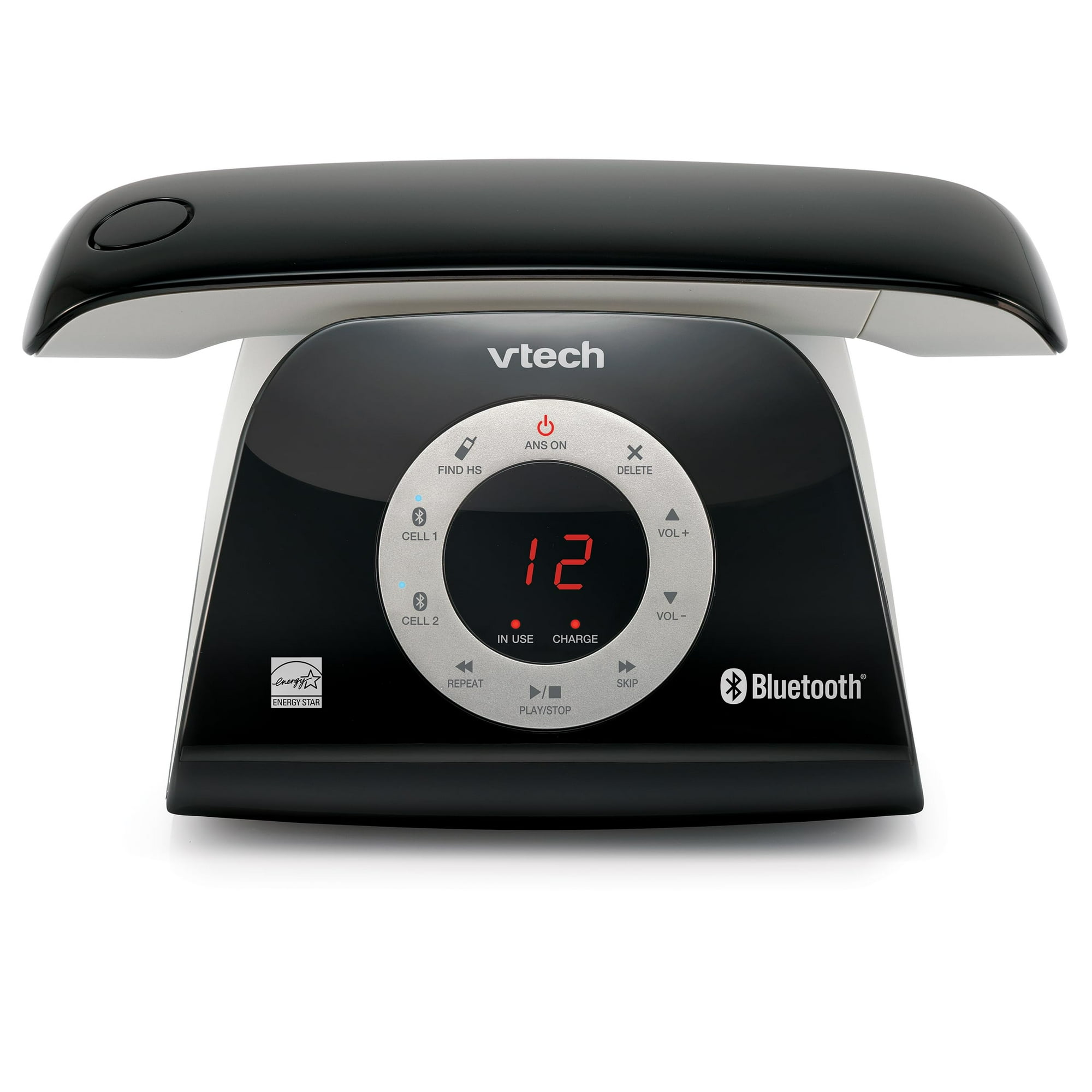 Teléfono Inalámbrico Vtech Vs122 Dect 6.0 De Diseño Retro Con Contestador