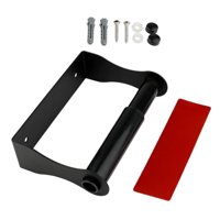 Magideal - Portarrollos De Papel Higiénico De Doble Poste Pivotante De Acero Inoxidable Para Baño Y Hogar , S S