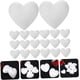 thumbnail image 5 of 20 bolas de espuma con forma de corazón para manualidades., 5 of 7