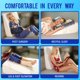 thumbnail image 4 of Almohada con forma de cuña Sleepnitez 8, espuma viscoelástica 45°, para dormir, 4 of 9