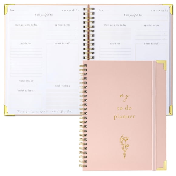 Planificador ZICOTO 21,6 × 16,3 cm Sin fecha – Lista de tareas