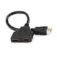 thumbnail image 1 of Cable Adaptador HDMI 1 Macho 2 Hembras, 1 of 3