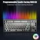 thumbnail image 5 of Teclado ZMX GMK87 80% Hot Swap BT 5.0/2.4G/USB Tipo-C RGB, 5 of 9