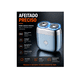 thumbnail image 2 of Mini Afeitadora Eléctrica Recargable Usb-c Doble Cabezal, 2 of 3