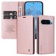 thumbnail image 1 of Funda Billetera de Cuero para Google Pixel 9 5G con Tarjetero y Soporte - Tapa Magnética Rosa, 1 of 6