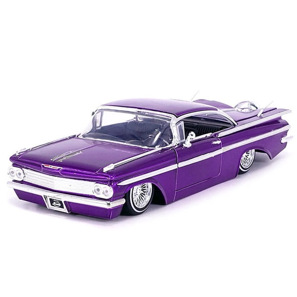 Auto a escala diecast Jada Chevy Impala Lowrider 1959 1:24