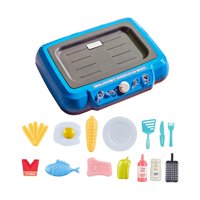 Bothyi - Juego De Cocina Para Niños Juego De Cocina De Simulación Para Restaurante Favor De Fiesta Azul