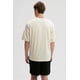 thumbnail image 3 of Polera Hombre Oversize Beige - Vl, 3 of 4