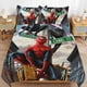 thumbnail image 3 of Juego De Ropa De Cama Spidean Para Niños Hombres Y Mujeres Tamaño Individual Edredón Funda De Edredón Y Fundas De Almohada, 3 of 3