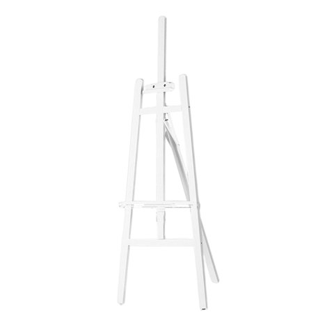 Bothyi - Caballete De Pie Para Exhibición De Pie, Caballete De Estudio, Artista, Boda, 1,5 M, Color Blanco