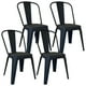 thumbnail image 1 of Pack 4 Silla Tolix Negro | Plástico Reforzado para Exterior e Interior, 1 of 5