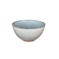 Mova - Set 6 Bowl Redondo Ceramica 18X9.5 Cm Gris Linea Oslo - ( Tipo Gres )