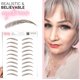thumbnail image 5 of Tatuajes temporales para cejas Brows by Bossy – Marrón medio – Pack de 10, 5 of 7