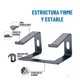 thumbnail image 2 of Base Soporte Para Portatil Linkon Aluminio Mac Macbook 10-16, 2 of 4