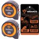 thumbnail image 1 of Cinta Métrica Wrangler Tools 7,6 m Pack de 2 Nylon, 1 of 8