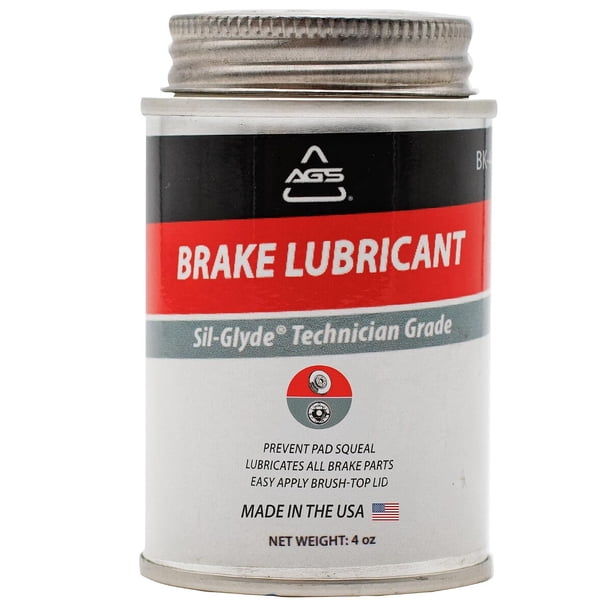 AGS Automotive Solutions SILGlyde Lubricante de silicona con aplicador de brocha, 4 oz