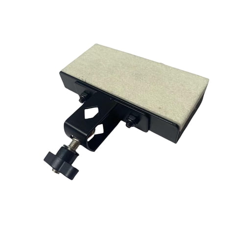 Magideal - Tablero De Práctica De Batería Inferior, Mazo De Pedal Simple, Accesorios De Instrumentos De Práctica De Batería Universales, Mazo De Pedal De Batería