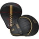 thumbnail image 3 of Guantes Boxing Pads RDX Curved Focus de piel maya, 3 of 9