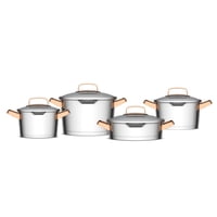 Bateria Simple Cook Niza Cobre 8 Pzs