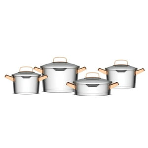 Bateria Simple Cook Niza Cobre 8 Pzs
