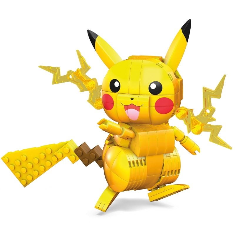 Juguete De Construcción Mega Construx Mediano Pikachu