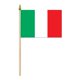 thumbnail image 1 of Picks de Tela con Bandera Italiana Beistle 4x6 cm - Paquete de 12, 1 of 1