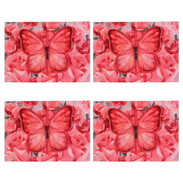 Tarjetas de felicitación de mariposa con sobres, tarjetas de notas en blanco, tarjetas para toda ocasión, cumpleaños, felicitaciones, bodas