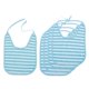 thumbnail image 3 of Babero impermeable para comer 5X, protector de ropa reutilizable para la hora de la comida, azul, 3 of 3