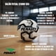 thumbnail image 2 of Pelota Balon Futsal Balon Futbol Sala Penalty Storm Xxv Negro Gris, 2 of 3