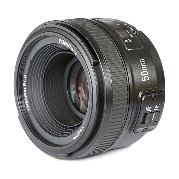 Lente YONGNUO YN50 mm F1.8N Standard Prime para réflex digital Nikon