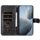 thumbnail image 4 of Funda con Cremallera para Xiaomi Poco F6 Pro, Carcasa Cartera de Cuero PU con Soporte y Tarjetero, 4 of 6