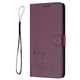 thumbnail image 2 of Funda Cartera para Motorola Edge 60 Pro con Bloqueo RFID, Cierre Magnético y Ranuras Tarjetas Morado, 2 of 6