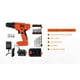 thumbnail image 2 of Taladro/destornillador inalámbrico BLACK+DECKER 20V MAX POWERECONNECT LD120VA, 2 of 3