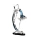 thumbnail image 3 of Estatua De Bailarina Moderna, Adorno De Escritorio Para Mujer, Mesa De Comedor, Sala De Estar, Azul, 3 of 5