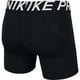 thumbnail image 2 of Pantalones cortos Nike Pro 5 Training para mujer, color negro/blanco, talla L, 2 of 3