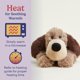 thumbnail image 4 of Peluche Warmies para perros marrones, 33 cm, calefactado y pesado, perfumado, 4 of 6