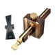 thumbnail image 3 of 2 unids marcador de madera de madera escriba escriba mortero con tornillo de latón de medición, 3 of 6