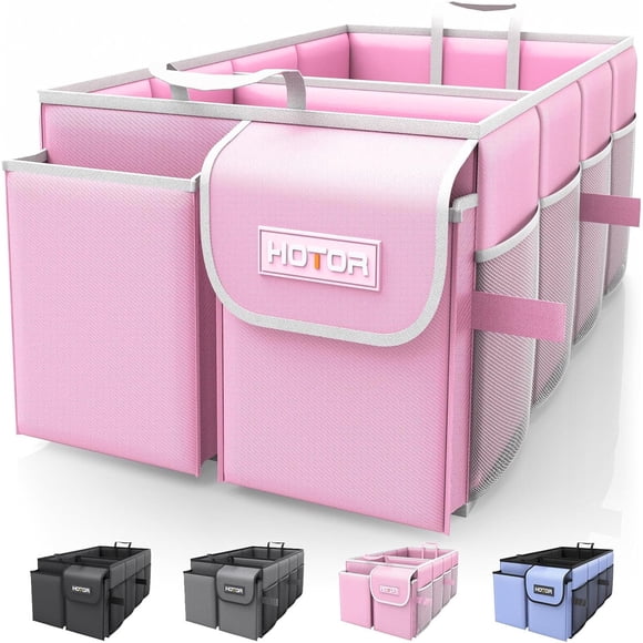 Organizador Maletero HOTOR Plegable Rosa 2 Compartimentos SUV