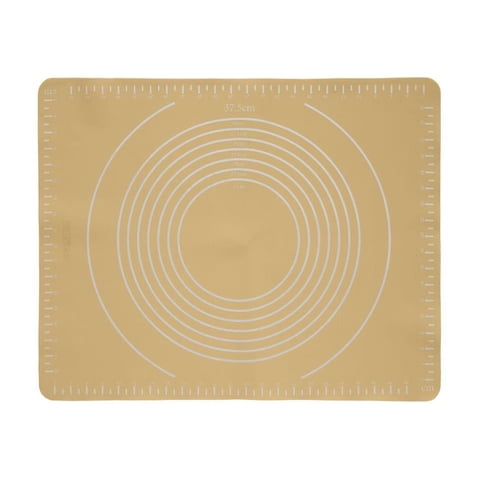 Mat Silicona Para Hornear 50 X 30 Cm Day Amarillo Tamano Unico