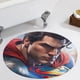 thumbnail image 5 of El Legado de Superman Alfombra Redonda de Felpa Coral, Antideslizante, No Desprende Pelusas, Lavable y Duradera para Salón, Dormitorio y Habitación de Niños 60cm, 5 of 6