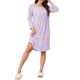 thumbnail image 2 of INSPIRE CHIC Camisón de Maternidad para Mujeres con Mangas Largas y Almohadillas Integradas para Lactancia Materna M Púrpura, 2 of 6