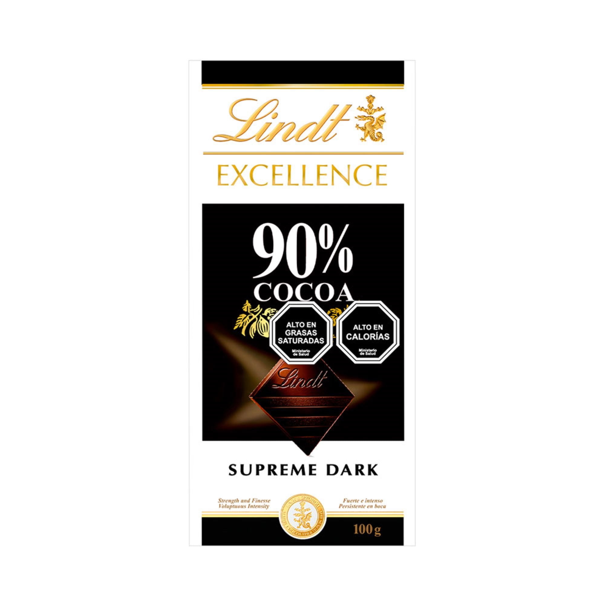 Chocolate Tableta Excellence 90% Cacao 100 gr Lindt